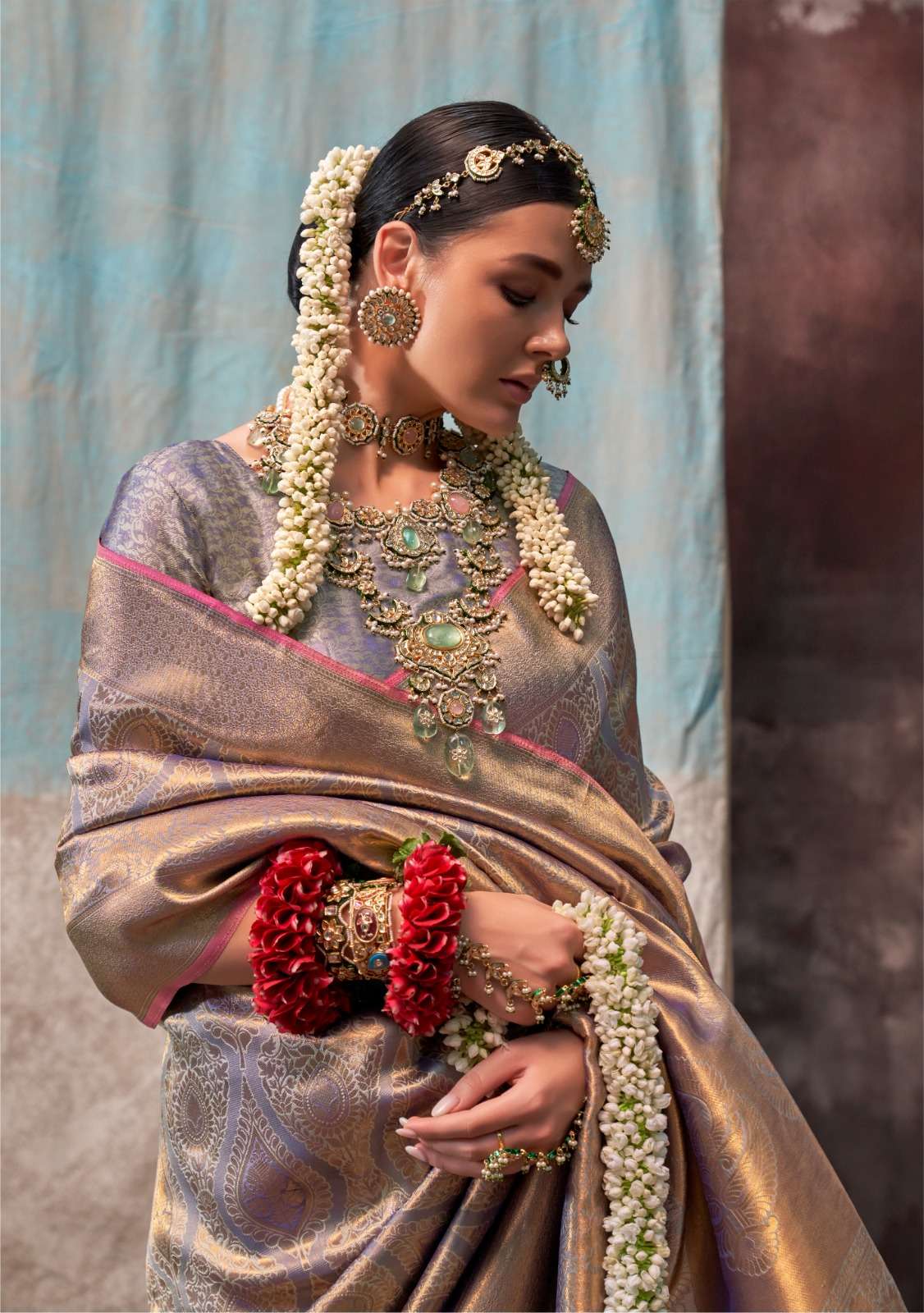 RAJBEER PRESENT KALAA-SAVOI HANDLOOM WEAVING SAREES CATALOG WHOLESALER AND EXPORTER IN SURAT 
