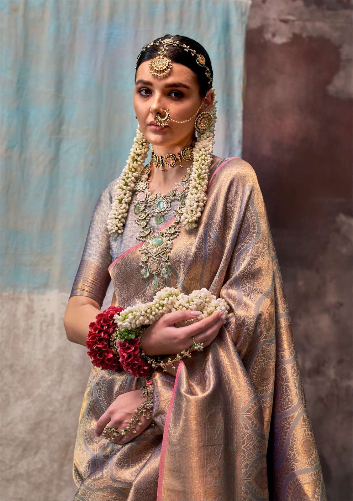 RAJBEER PRESENT KALAA-SAVOI HANDLOOM WEAVING SAREES CATALOG WHOLESALER AND EXPORTER IN SURAT 