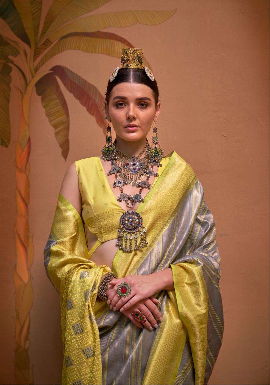 RAJBEER PRESENTS KALAMARI WEAVING SILK SAREES CATALOG WHOLESALER AND EXPORTER IN SURAT