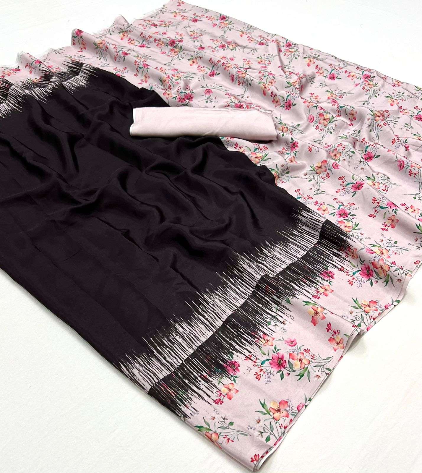 RAJBEER PRESENTS KERNIA’S SOFT SATIN SILK SAREES CATALOG WHOLESALER AND EXPORTER IN SURAT