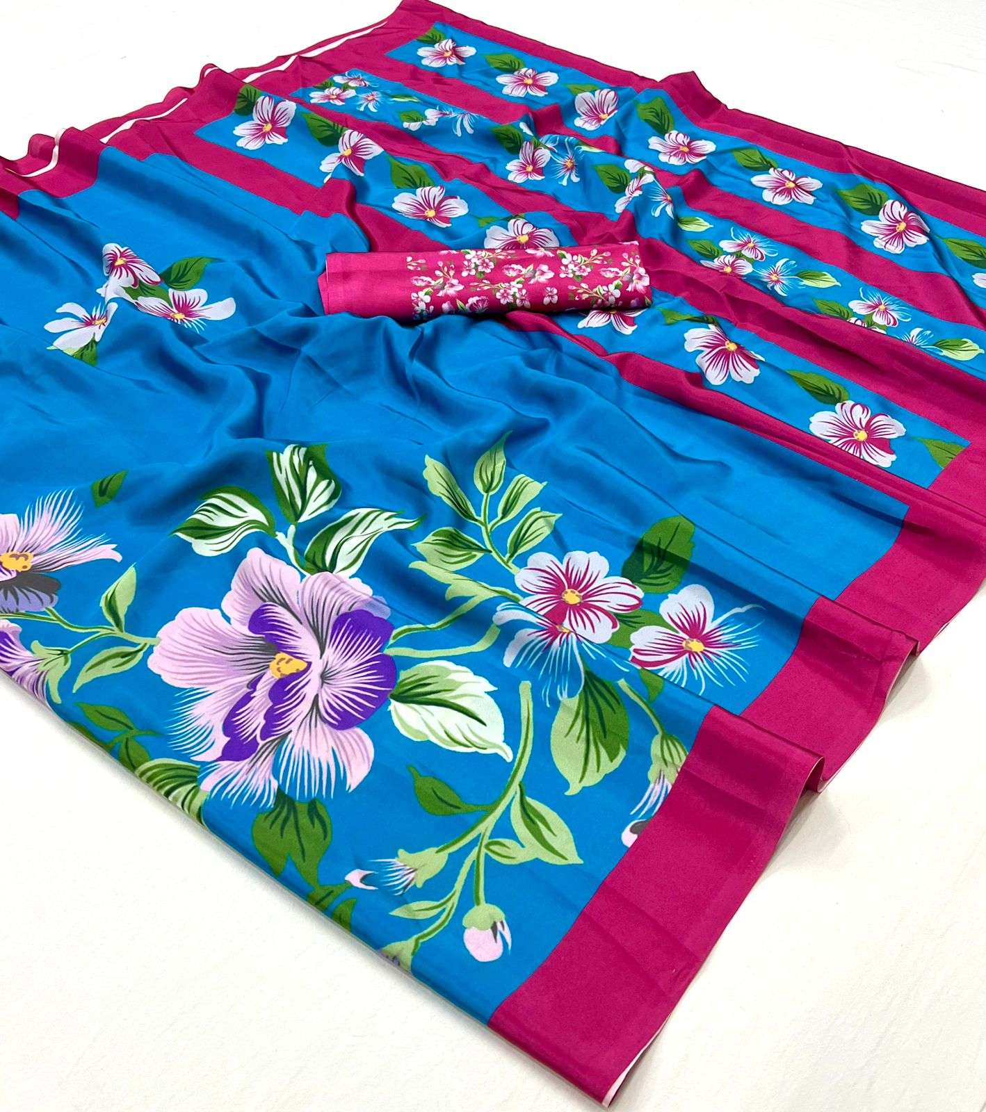 RAJBEER PRESENTS KERNIA’S SOFT SATIN SILK SAREES CATALOG WHOLESALER AND EXPORTER IN SURAT