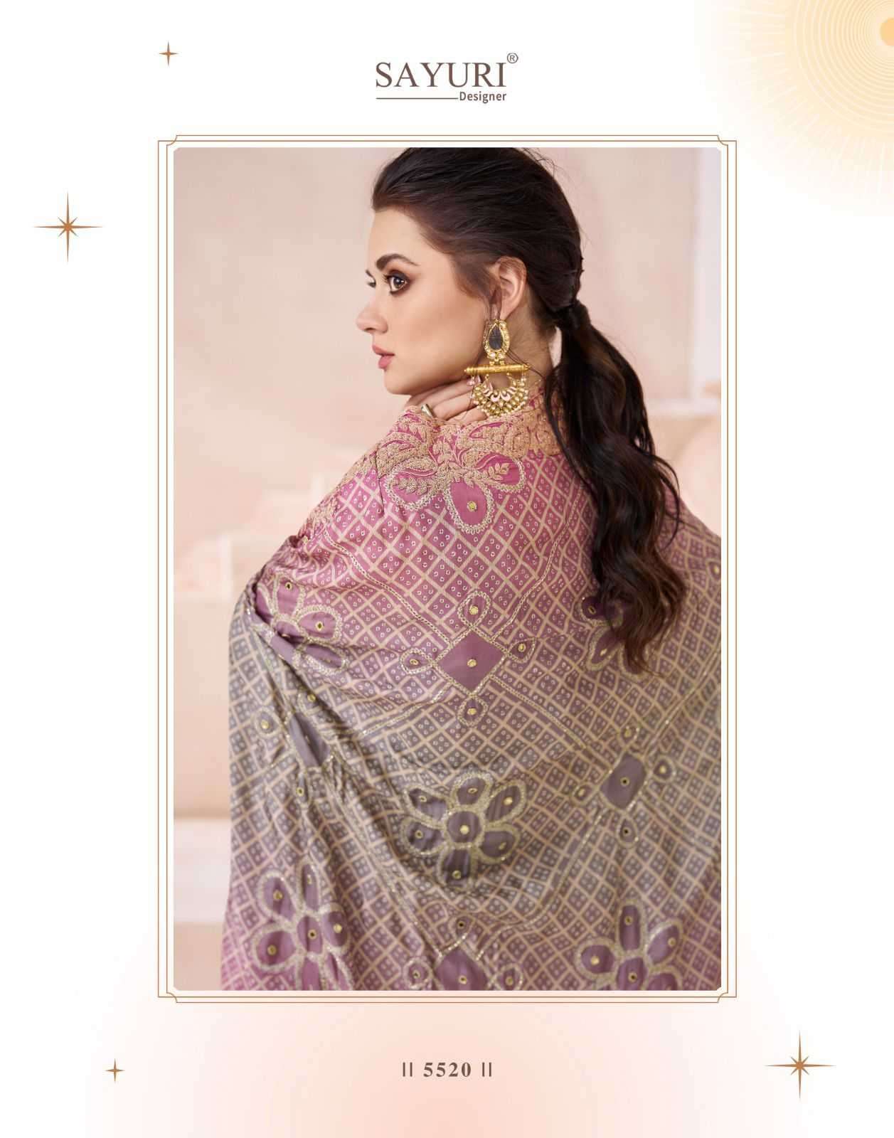 SAYURI DESIGNER PRESENTS ISHUM OCCASION WEAR READYMADE GEORGETTE FANCY INDOWESTERN DRESS CATALOG WHOLESALER AND EXPORTER IN SURAT