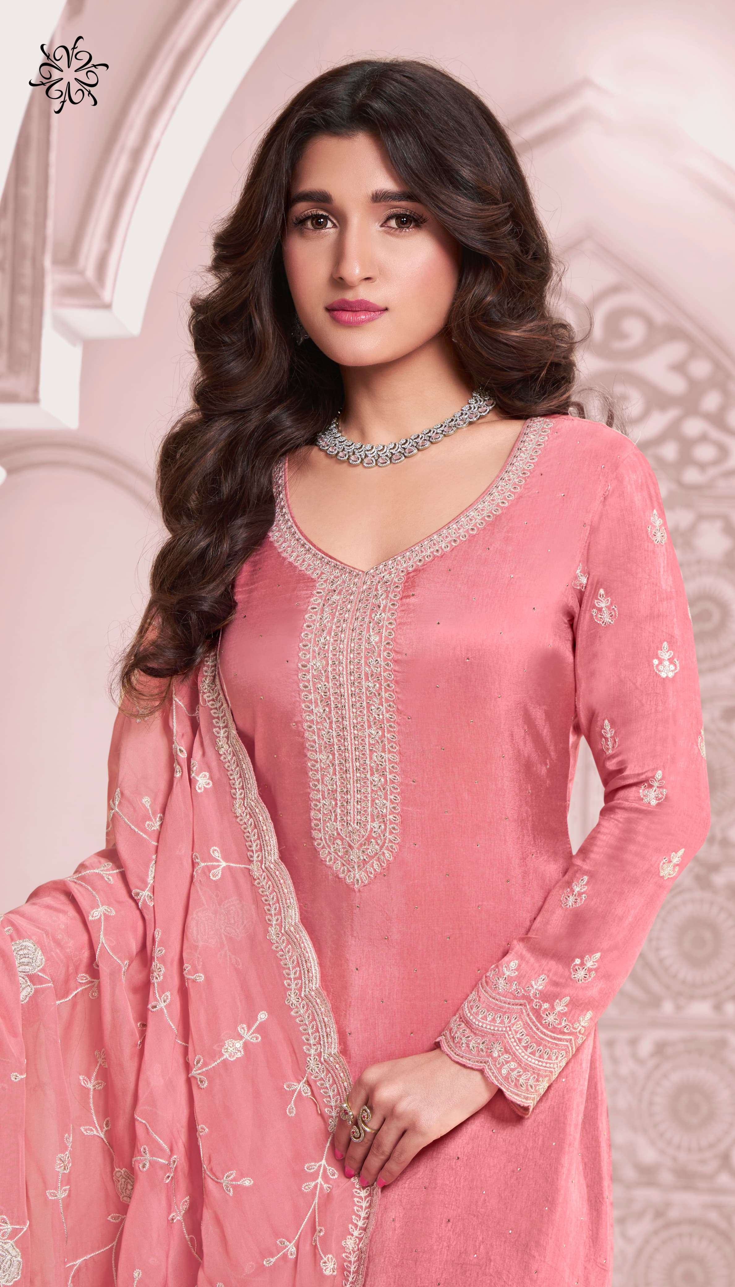 VINAY KASEESH PRESENTS KAVYA DESIGNER WORK FESTIVE WEAR SALWAR SUITS CATALOG WHOLESALER AND EXPORTER IN SURAT 