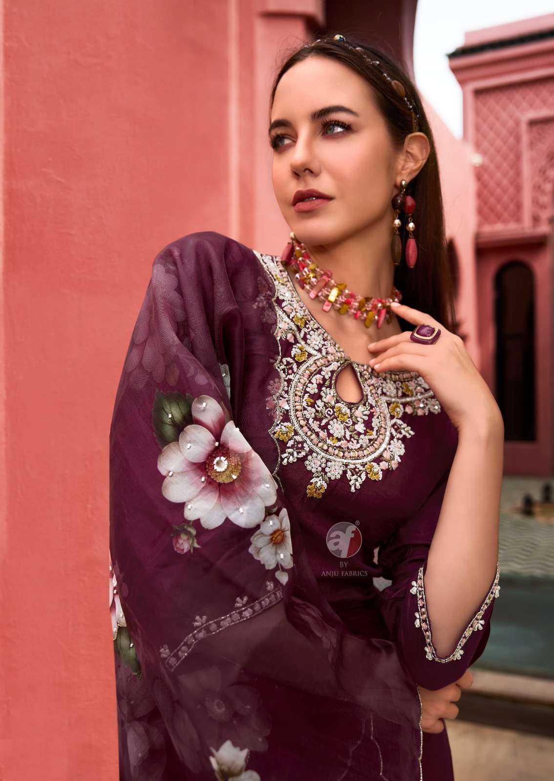 ANJU FEB PRESENTS SHEHNAI VOL-8 FANCY SILK CATALOG WHOLESALER AND EXPORTER IN SURAT