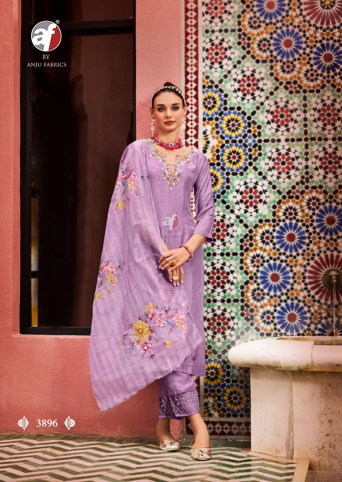 ANJU FEB PRESENTS SHEHNAI VOL-8 FANCY SILK CATALOG WHOLESALER AND EXPORTER IN SURAT