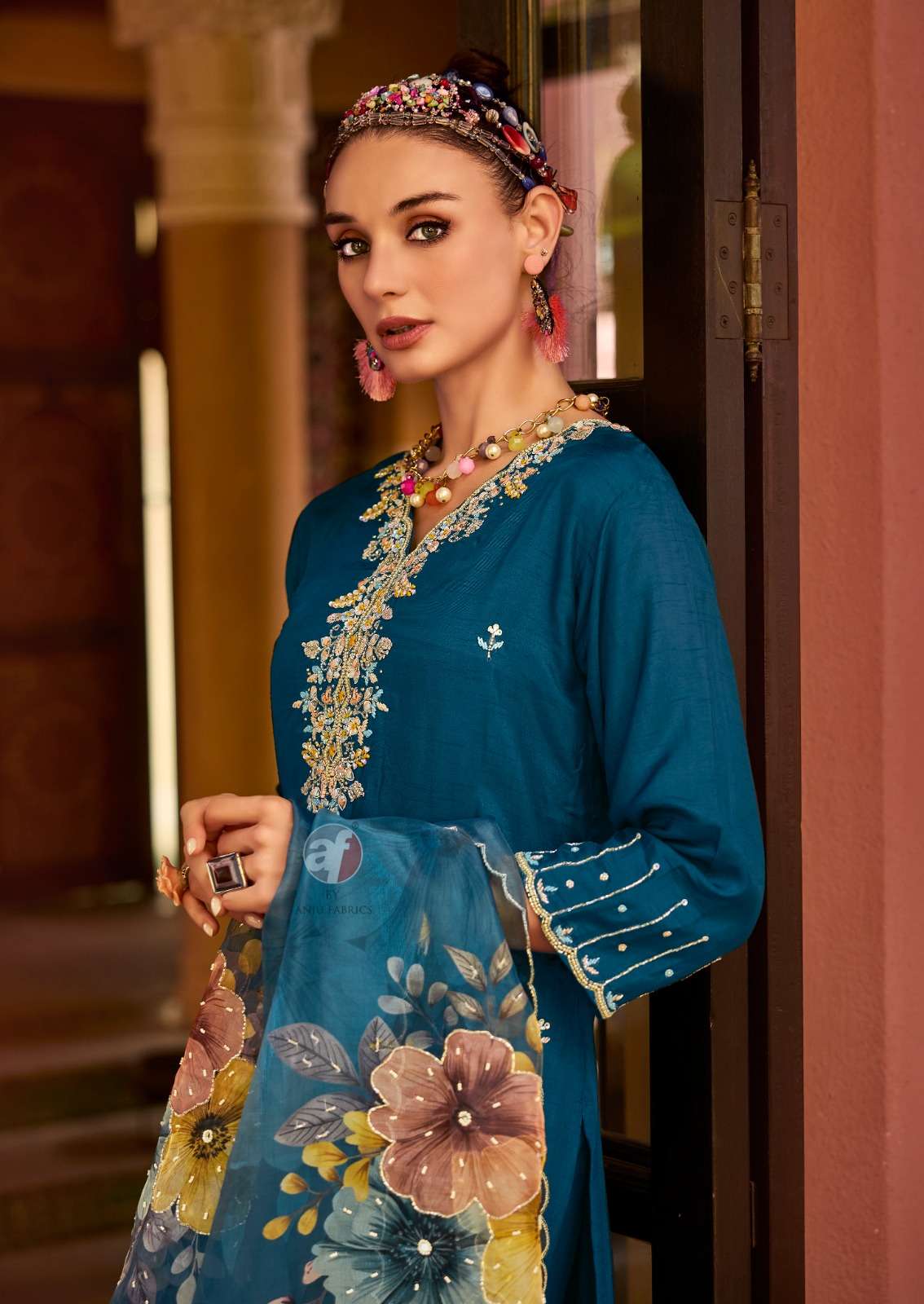 ANJU FEB PRESENTS SHEHNAI VOL-8 FANCY SILK CATALOG WHOLESALER AND EXPORTER IN SURAT