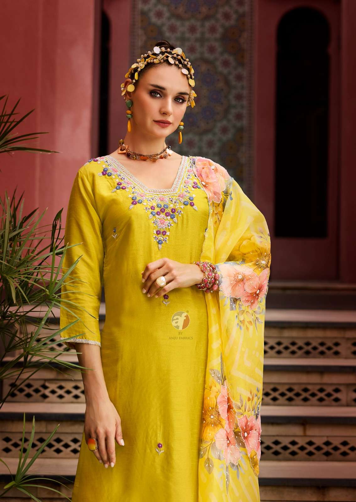 ANJU FEB PRESENTS SHEHNAI VOL-8 FANCY SILK CATALOG WHOLESALER AND EXPORTER IN SURAT