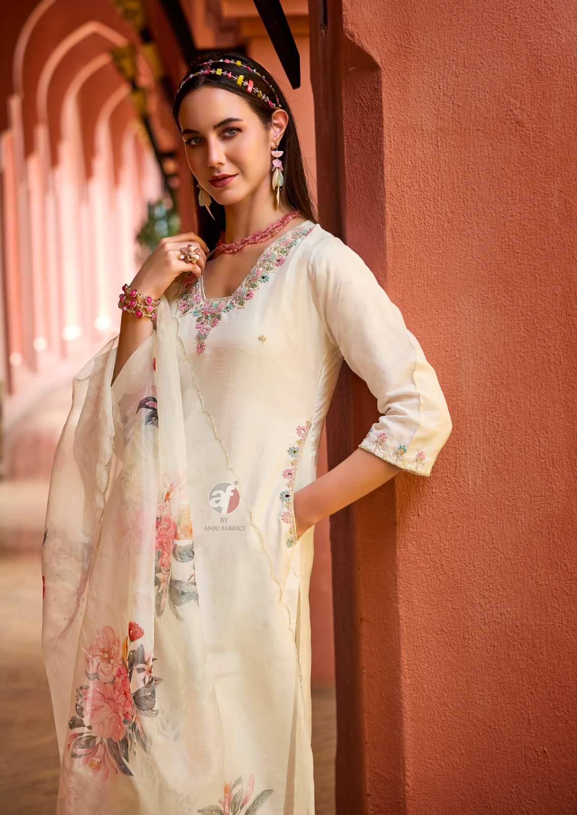 ANJU FEB PRESENTS SHEHNAI VOL-8 FANCY SILK CATALOG WHOLESALER AND EXPORTER IN SURAT