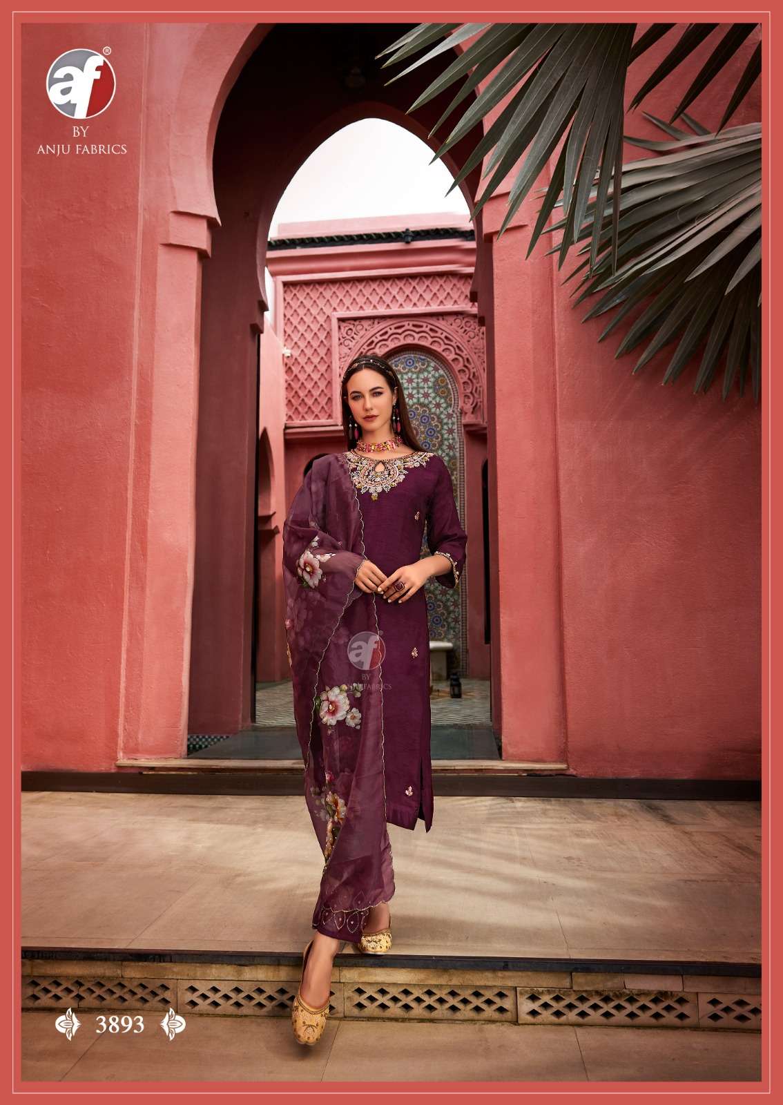 ANJU FEB PRESENTS SHEHNAI VOL-8 FANCY SILK CATALOG WHOLESALER AND EXPORTER IN SURAT