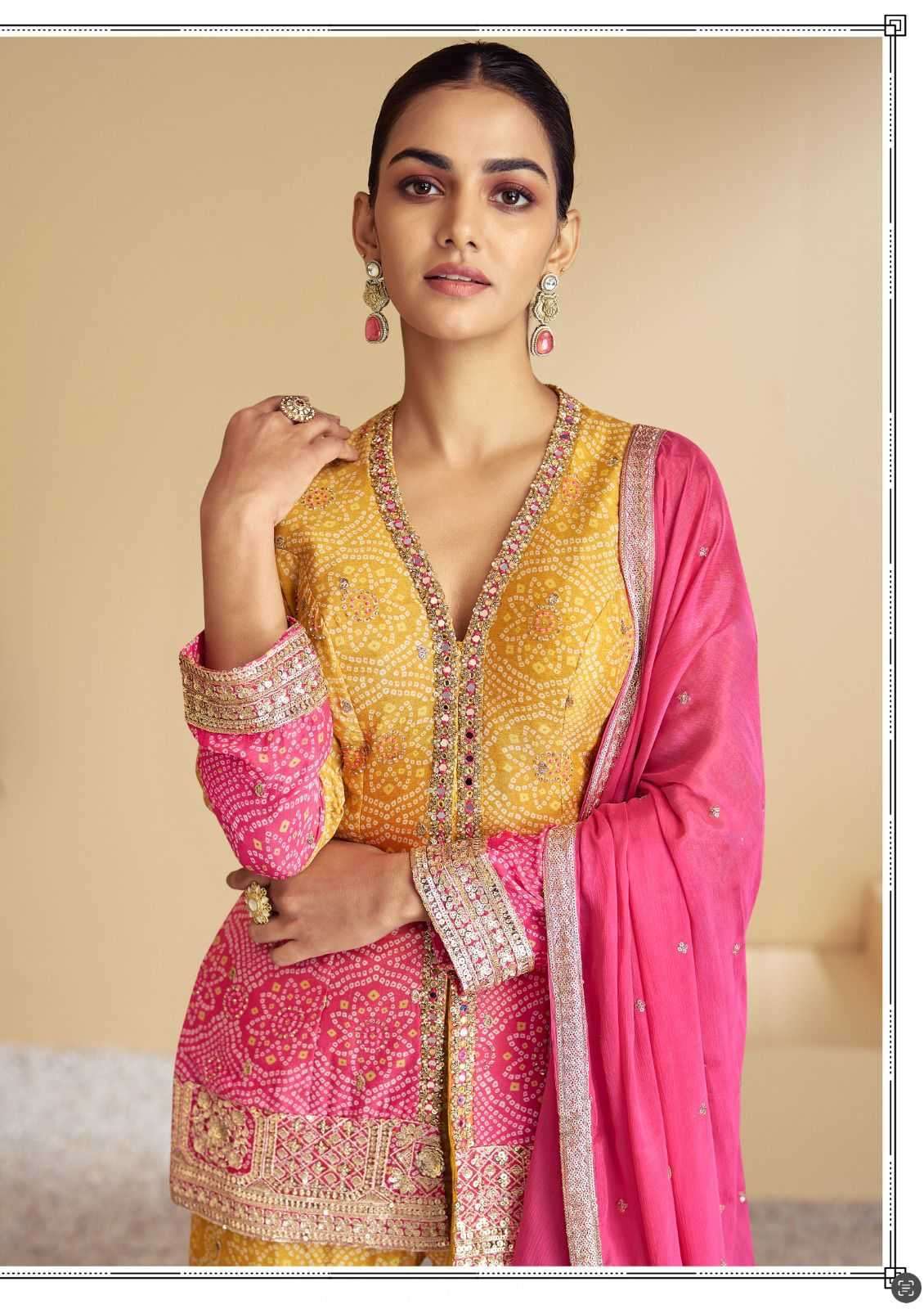 GULKAYRA DESIGNER PRESENTS FLORENCE CHINON READYMADE PARTY WEAR SALWAR SUITS FOR WOMEN CATALOG WHOLESALER AND EXPORTER IN SURAT