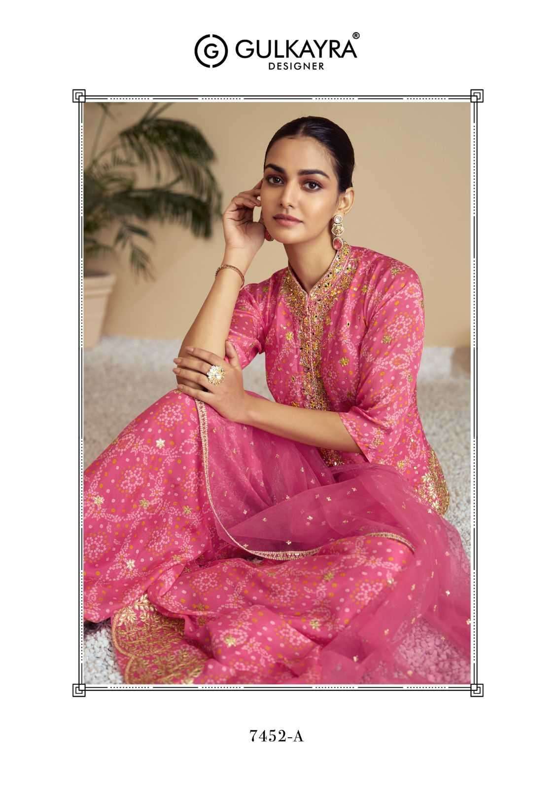 GULKAYRA DESIGNER PRESENTS FLORENCE CHINON READYMADE PARTY WEAR SALWAR SUITS FOR WOMEN CATALOG WHOLESALER AND EXPORTER IN SURAT