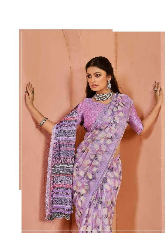 KASHVI CREATION PRESENTS PRATISTHA VOL-15 BRASSO BEAUTIFUL DESIGN SAREES CATALOG WHOLESALER AND EXPORTER 