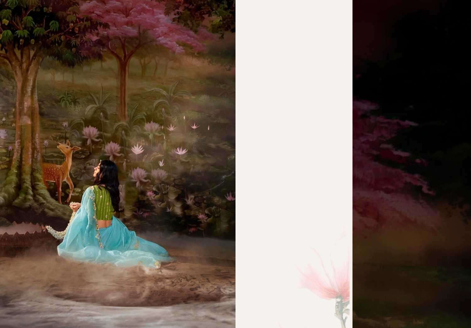 KIMORA PRESENTS KAJAL VOL-15 5341 TO 5355 LATEST PARTY WEAR SAREES FOR WOMEN CATALOG WHOLESALER AND EXPORTER 