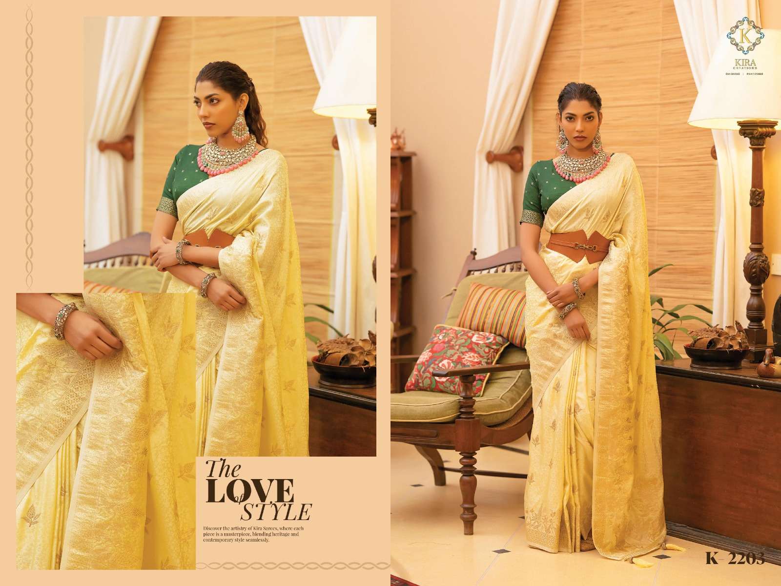 KIRA PRESENTS SCARLETT VOL-2 SATIN SILK FANCY SAREES CATALOG WHOLESALER AND EXPORTER IN SURAT  