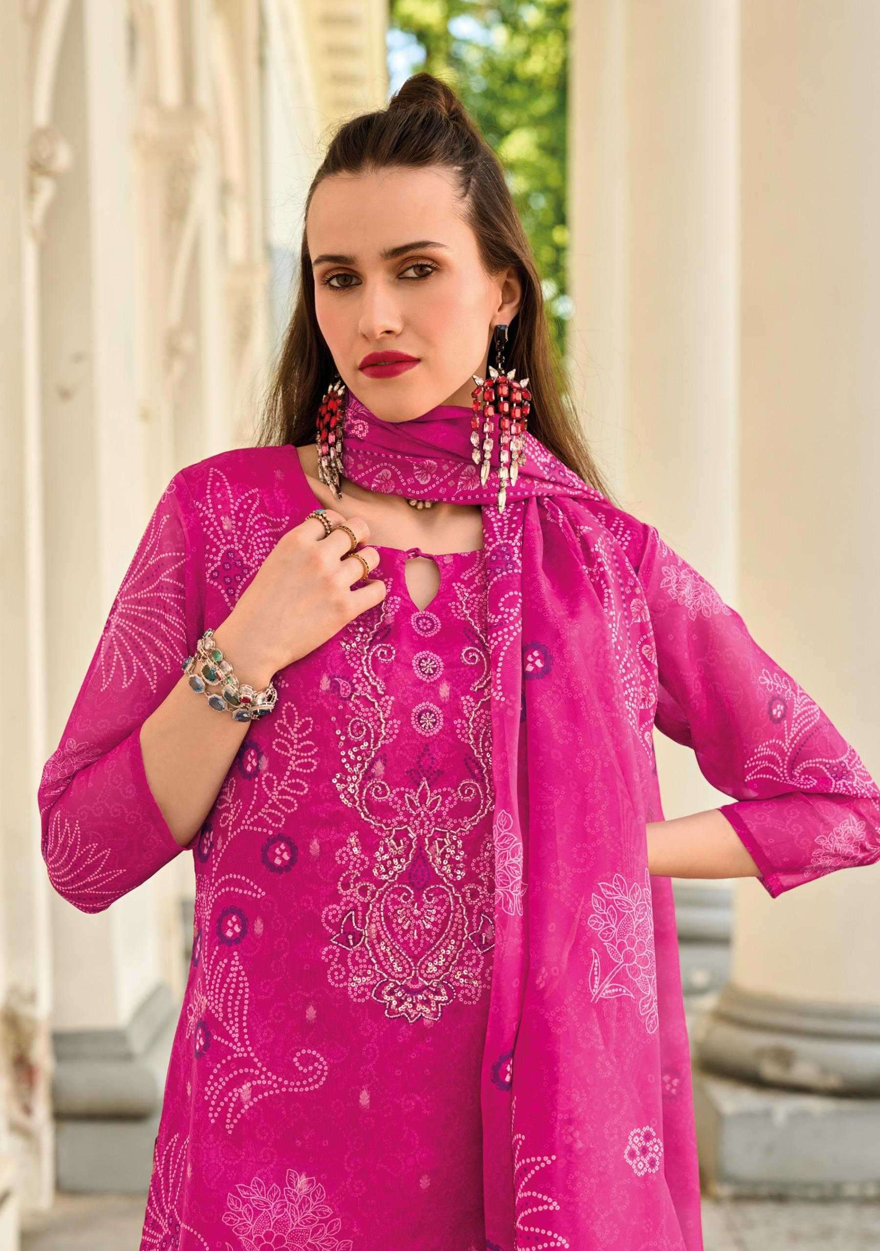 LADY LEELA PRESENTS QURBAT VISCOSE HANDWORK FULL STITCH PAKISTANI STYLE 3PCS DRESS CATALOG WHOLESALER AND EXPORTER 
