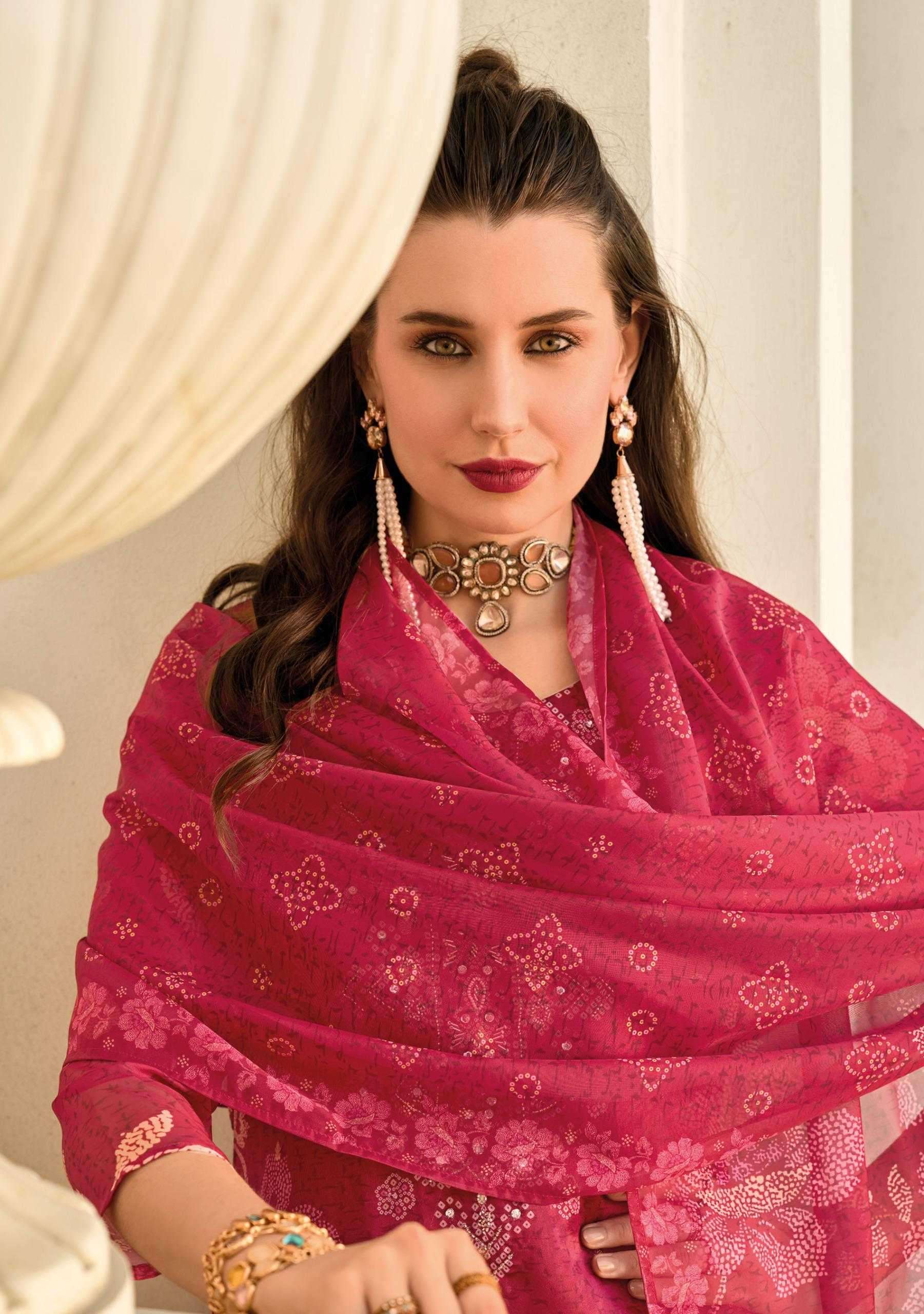 LADY LEELA PRESENTS QURBAT VISCOSE HANDWORK FULL STITCH PAKISTANI STYLE 3PCS DRESS CATALOG WHOLESALER AND EXPORTER 