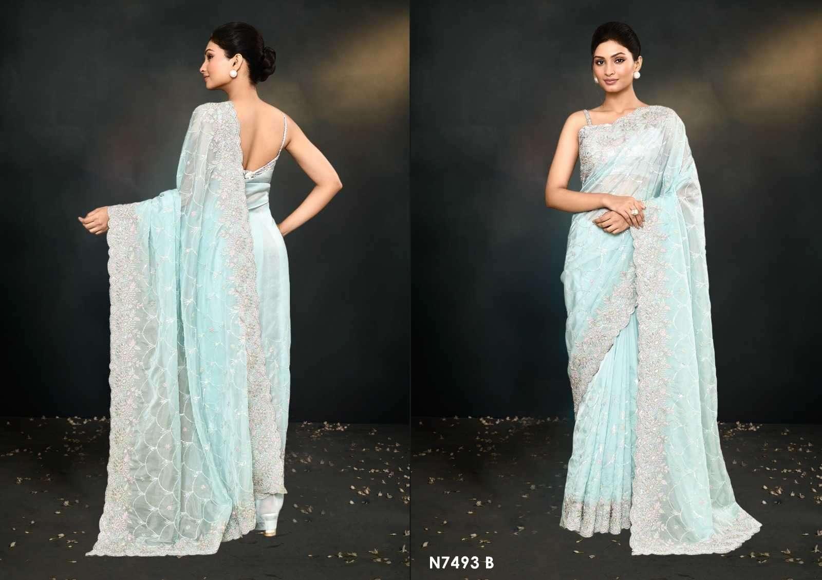 MAHOTSAV PRESENTS NIMAYA KAAVYANI VOL-5 ELEGANCE STYLE GOOD SAREE CATALOG WHOLESALER AND EXPORTER IN SURAT