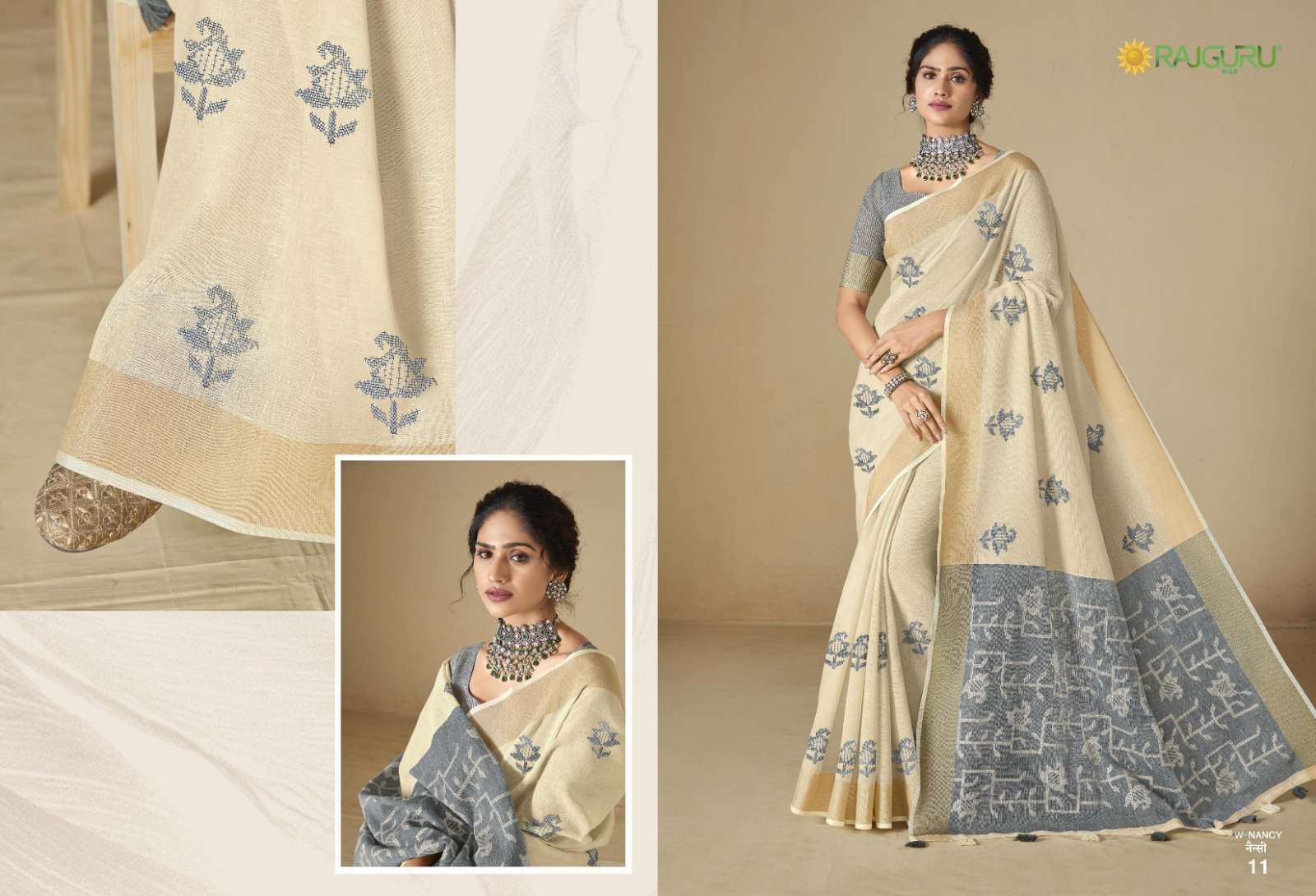RAJGURU PRESENTS NANCY DESIGNER FANCY SAREES CATALOG WHOLESALER AND EXPORTER IN SURAT CATALOG WHOLESALER AND EXPORTER IN SURAT 