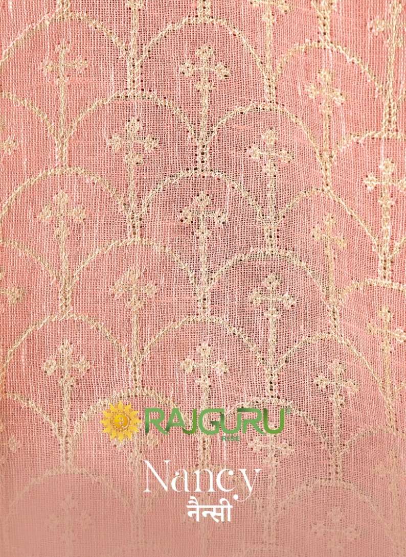 RAJGURU PRESENTS NANCY DESIGNER FANCY SAREES CATALOG WHOLESALER AND EXPORTER IN SURAT CATALOG WHOLESALER AND EXPORTER IN SURAT 