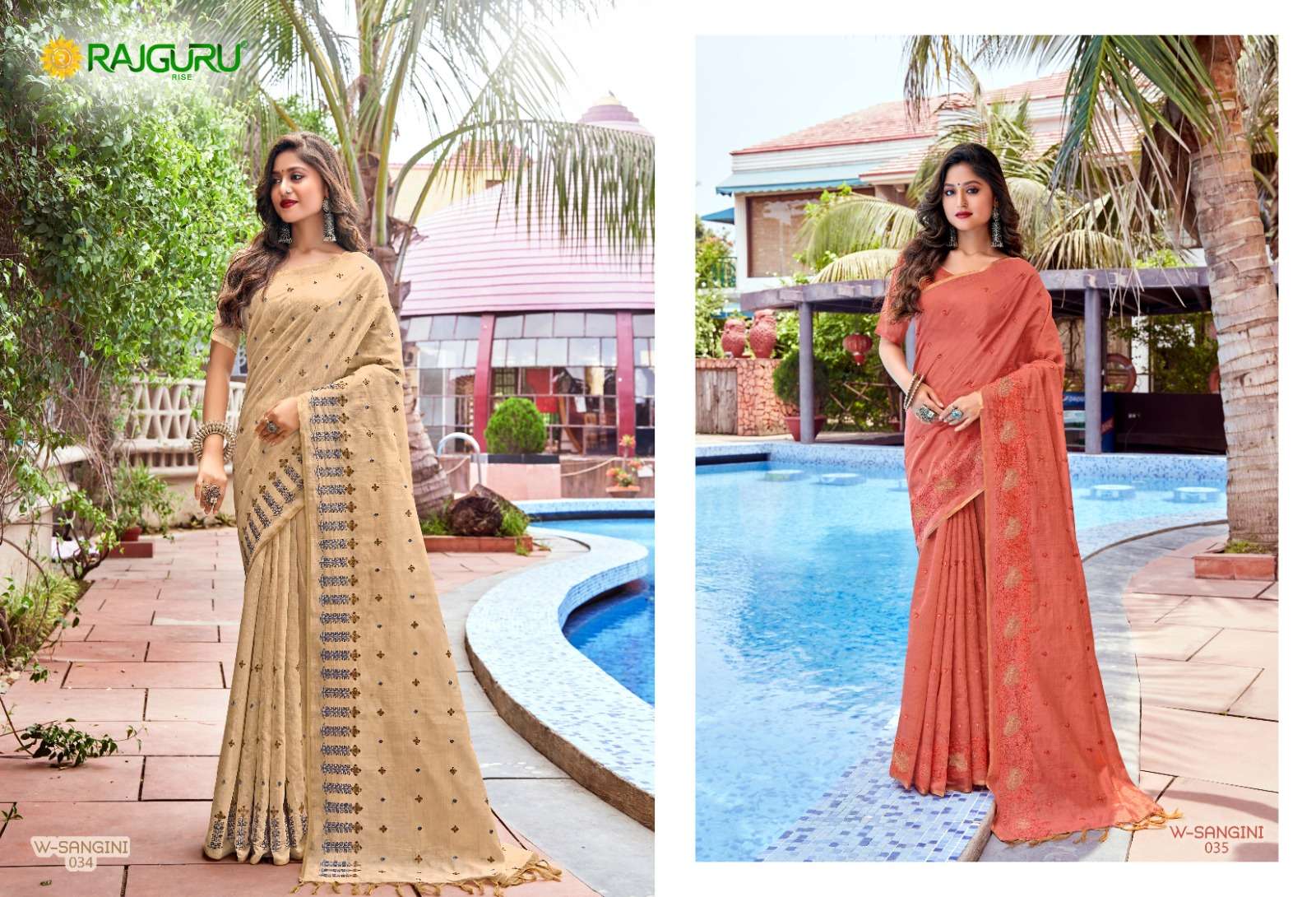 RAJGURU PRESENTS W-SANGINI DESIGNER FANCY SAREES CATALOG WHOLESALER AND EXPORTER IN SURAT CATALOG WHOLESALER AND EXPORTER IN SURAT 