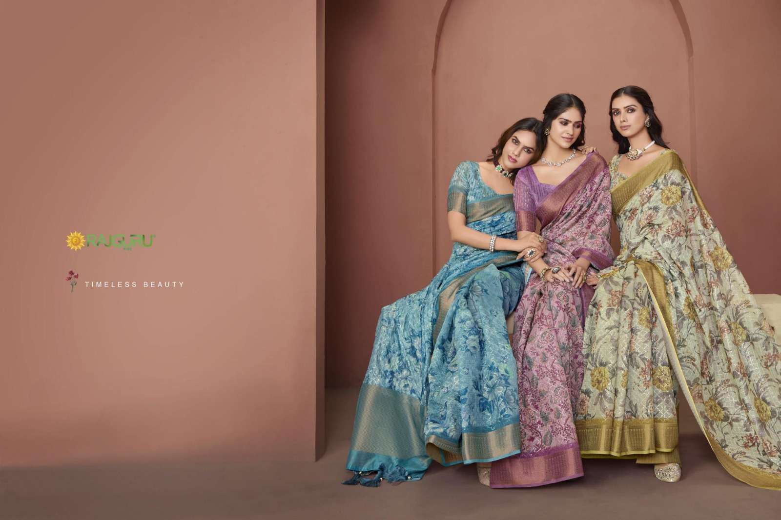 RAJGURU PRESENTS ZULFE FANCY SAREE CATALOG WHOLESALER AND EXPORTER IN SURAT 