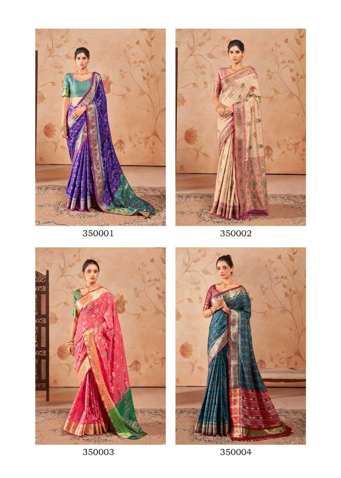 RAJPATH PRESENTS RIDDHI SIDDHI PATOLA SILK TRADITIONAL WEAR SAREES CATALOG WHOLESALER AND EXPORTER 
