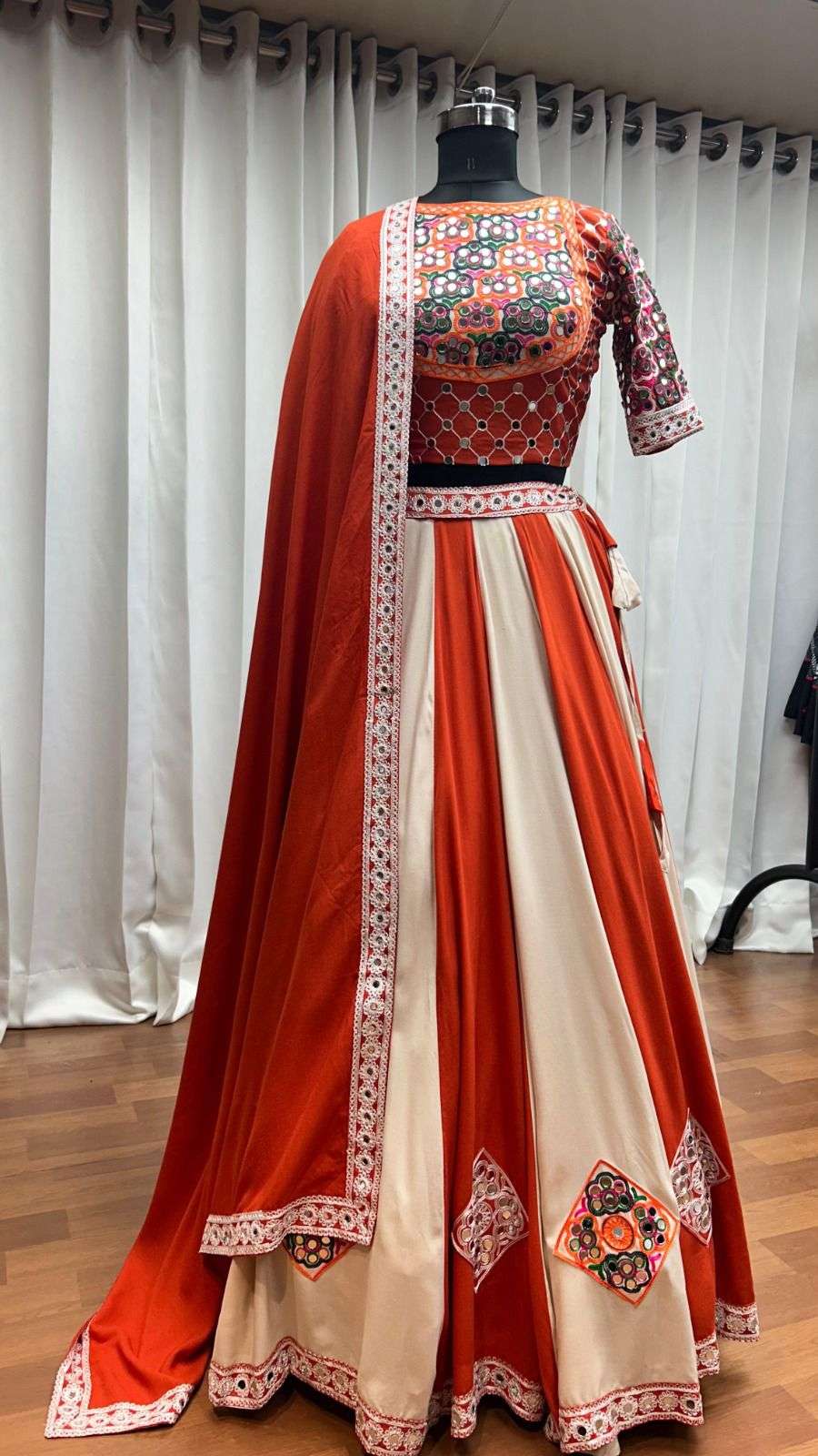 SHUBHKALA PRESENTS RAAS VOL-14 NAVRATRI SPECIAL FULLY STITCH EXCLUSIVE LEHENGA CHOLI CATALOG WHOLESALER AND EXPORTER IN SURAT