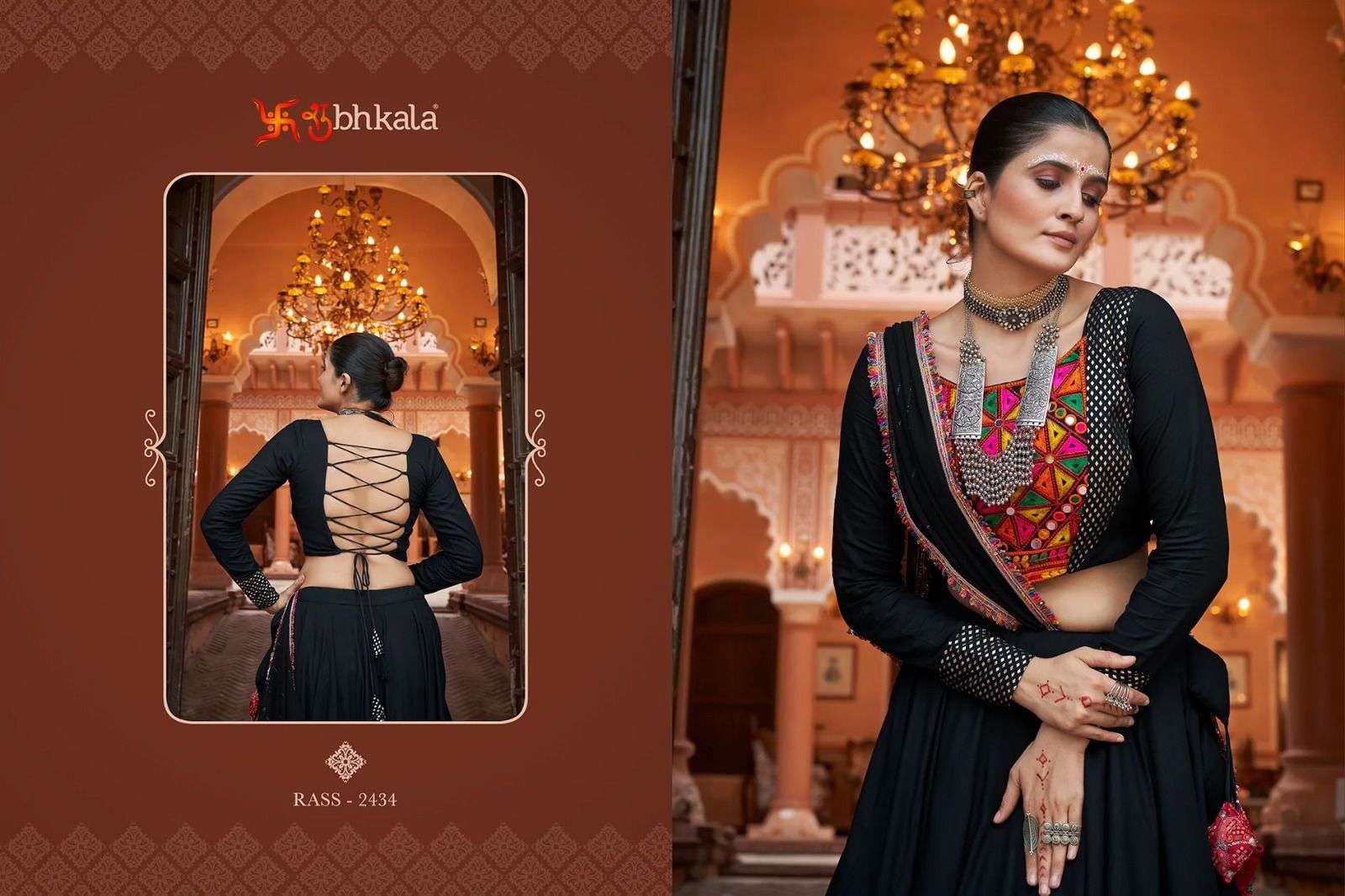 SHUBHKALA PRESENTS RAAS VOL-14 NAVRATRI SPECIAL FULLY STITCH EXCLUSIVE LEHENGA CHOLI CATALOG WHOLESALER AND EXPORTER IN SURAT