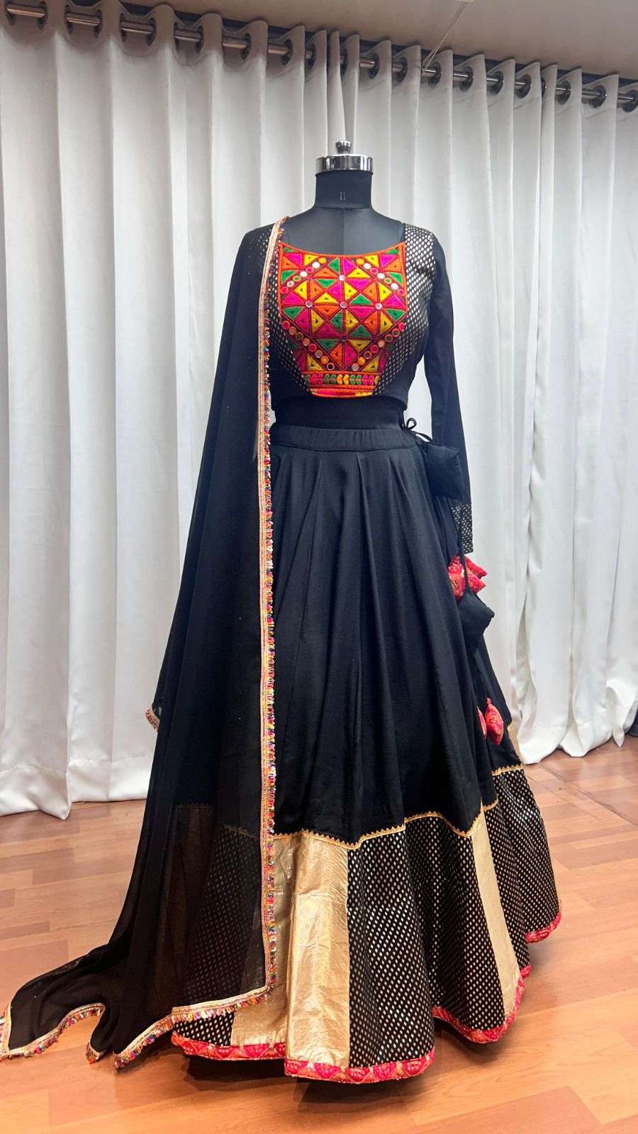 SHUBHKALA PRESENTS RAAS VOL-14 NAVRATRI SPECIAL FULLY STITCH EXCLUSIVE LEHENGA CHOLI CATALOG WHOLESALER AND EXPORTER IN SURAT