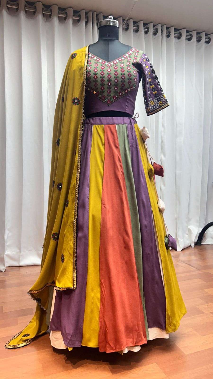 SHUBHKALA PRESENTS RAAS VOL-14 NAVRATRI SPECIAL FULLY STITCH EXCLUSIVE LEHENGA CHOLI CATALOG WHOLESALER AND EXPORTER IN SURAT