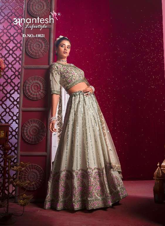 Anantesh Presents Bridemaid Vol-4 Wholesale Designer Lehengas Collection Catalog Wholesaler And Exporter 