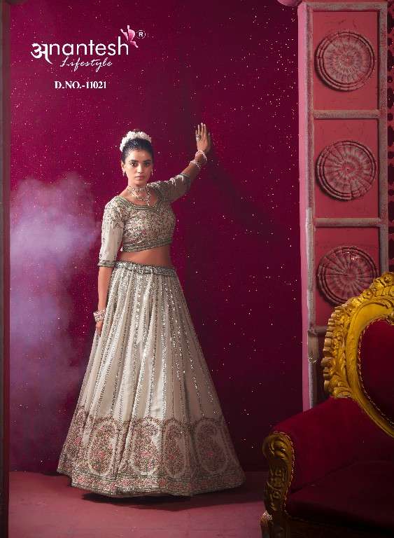 Anantesh Presents Bridemaid Vol-4 Wholesale Designer Lehengas Collection Catalog Wholesaler And Exporter 
