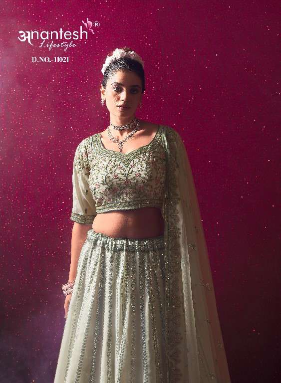 Anantesh Presents Bridemaid Vol-4 Wholesale Designer Lehengas Collection Catalog Wholesaler And Exporter 