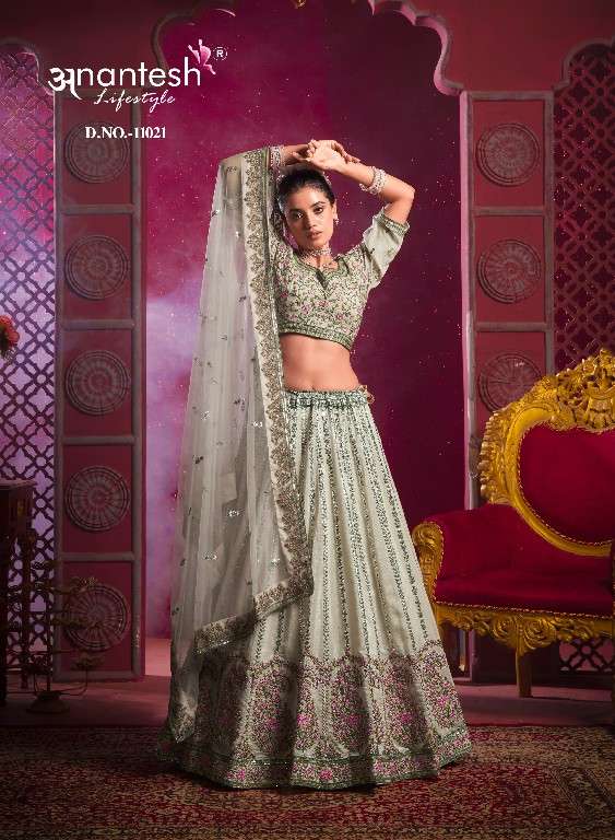 Anantesh Presents Bridemaid Vol-4 Wholesale Designer Lehengas Collection Catalog Wholesaler And Exporter 
