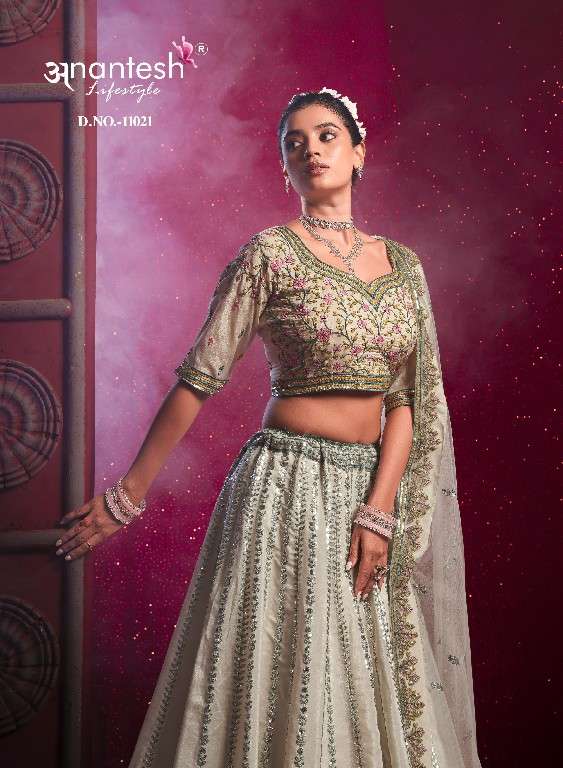 Anantesh Presents Bridemaid Vol-4 Wholesale Designer Lehengas Collection Catalog Wholesaler And Exporter 