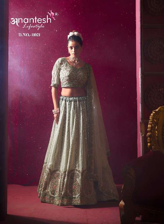 Anantesh Presents Bridemaid Vol-4 Wholesale Designer Lehengas Collection Catalog Wholesaler And Exporter 