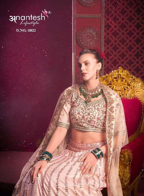 Anantesh Presents Bridemaid Vol-4 Wholesale Designer Lehengas Collection Catalog Wholesaler And Exporter 