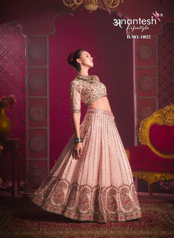 Anantesh Presents Bridemaid Vol-4 Wholesale Designer Lehengas Collection Catalog Wholesaler And Exporter 