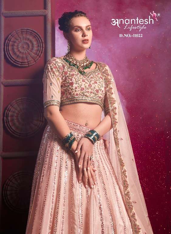 Anantesh Presents Bridemaid Vol-4 Wholesale Designer Lehengas Collection Catalog Wholesaler And Exporter 