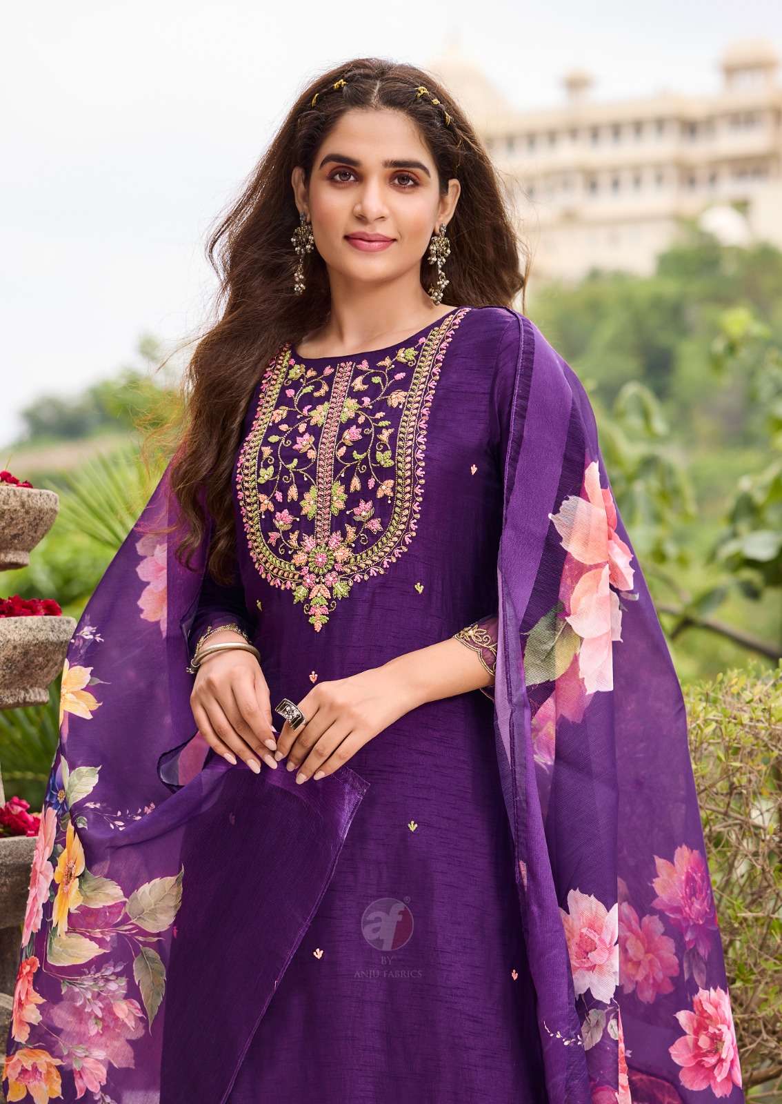 ANJU FAB PRESENTS GHUNGHAT VOL-11 FESTIVE WEAR READYMADE TRADITIONAL KURTIS CATALOG WHOLESALER AND EXPORTER IN SURAT