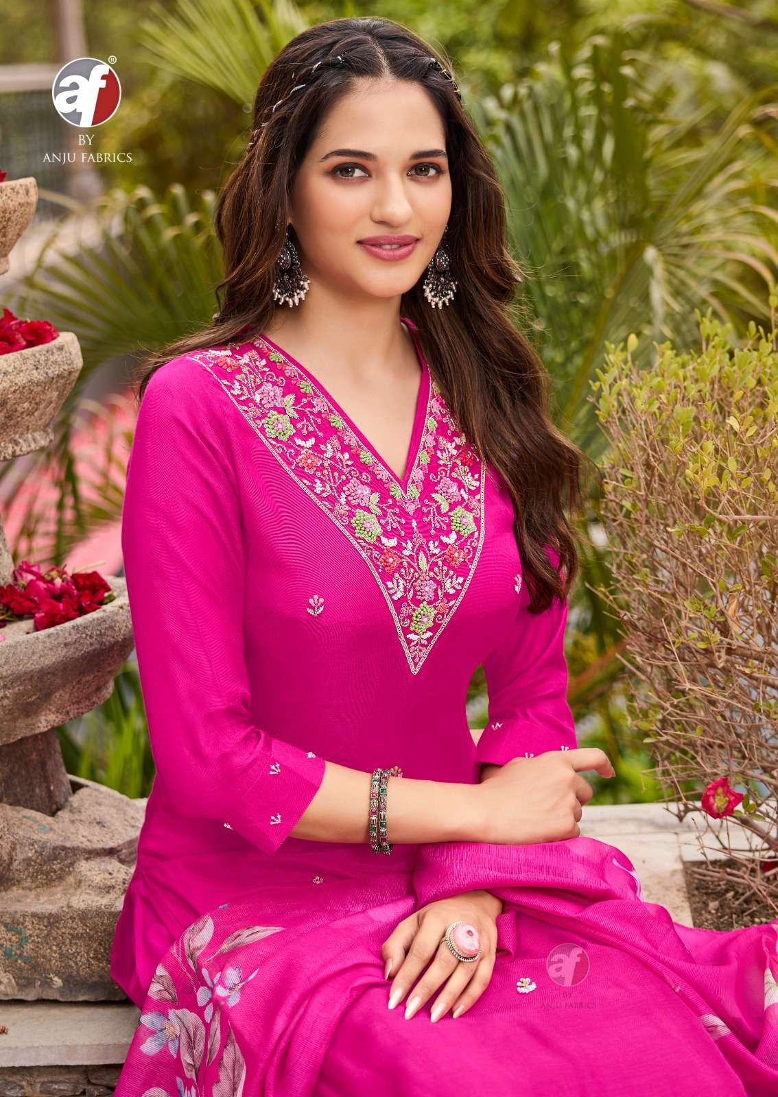 ANJU FAB PRESENTS GHUNGHAT VOL-11 FESTIVE WEAR READYMADE TRADITIONAL KURTIS CATALOG WHOLESALER AND EXPORTER IN SURAT