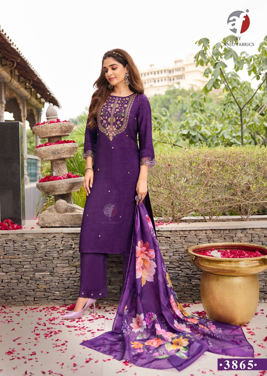 ANJU FAB PRESENTS GHUNGHAT VOL-11 FESTIVE WEAR READYMADE TRADITIONAL KURTIS CATALOG WHOLESALER AND EXPORTER IN SURAT