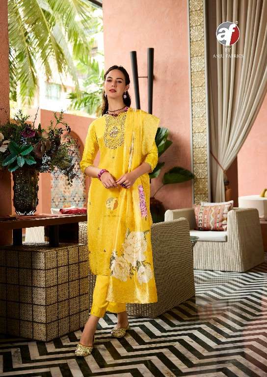 ANJU FAB PRESENTS SHEESHA VOL-3 TISSUE SHIMMER FULL STITCH BIG SIZE PARTY WEAR 3PCS DRESS CATALOG WHOLESALER AND EXPORTER 