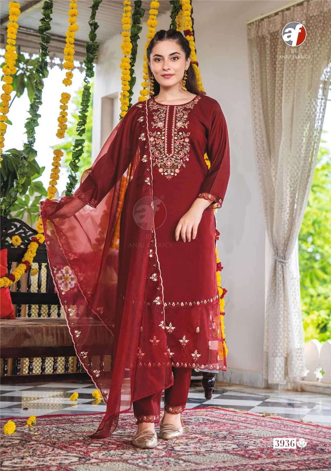 ANJU FAB PRESENTS SUNDARI VOL-2 MODAL SILK FULLY STITCH PREMIUM PARTY WEAR SALWAR SUIT CATALOG WHOLESALER AND EXPORTER 