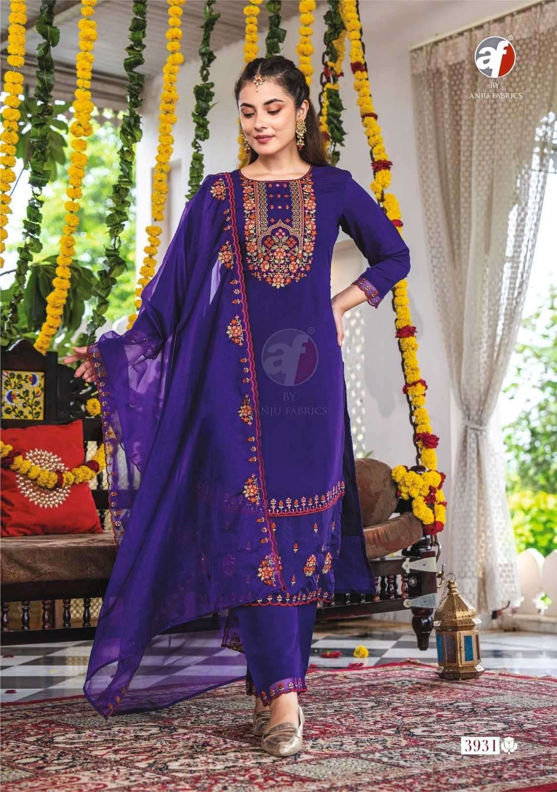 ANJU FAB PRESENTS SUNDARI VOL-2 MODAL SILK FULLY STITCH PREMIUM PARTY WEAR SALWAR SUIT CATALOG WHOLESALER AND EXPORTER 