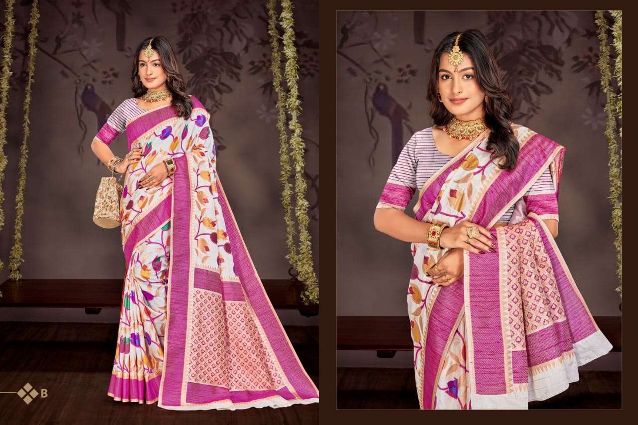 EARTH  FABRICS PRESENTS ANARKALI FANCY SILK SAREES CATALOG WHOLESALER AND EXPORTER IN SURAT