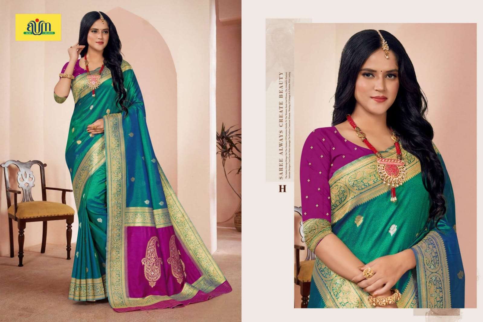 EARTH FABRICS PRESENTS RUJAK FANCY SOFT SILK SAREES CATALOG WHOLESALER AND EXPORTER IN SURAT