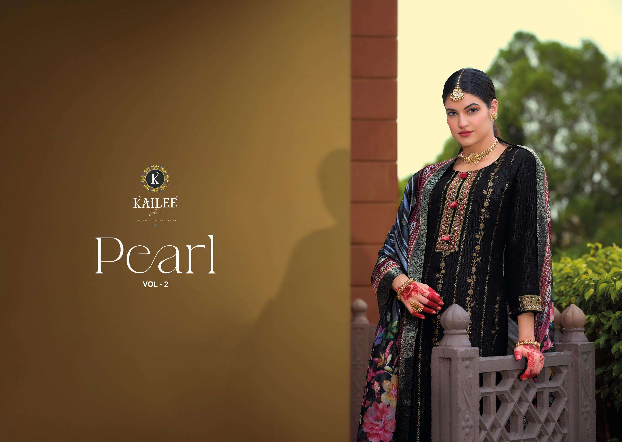 KAILEE FASHION PRESENTS PEARL READYMADE VISCOSE SILK KURTI BOTTOM DUPATTA FOR FESTIVE WEAR CATALOG WHOLESALER AND EXPORTER 