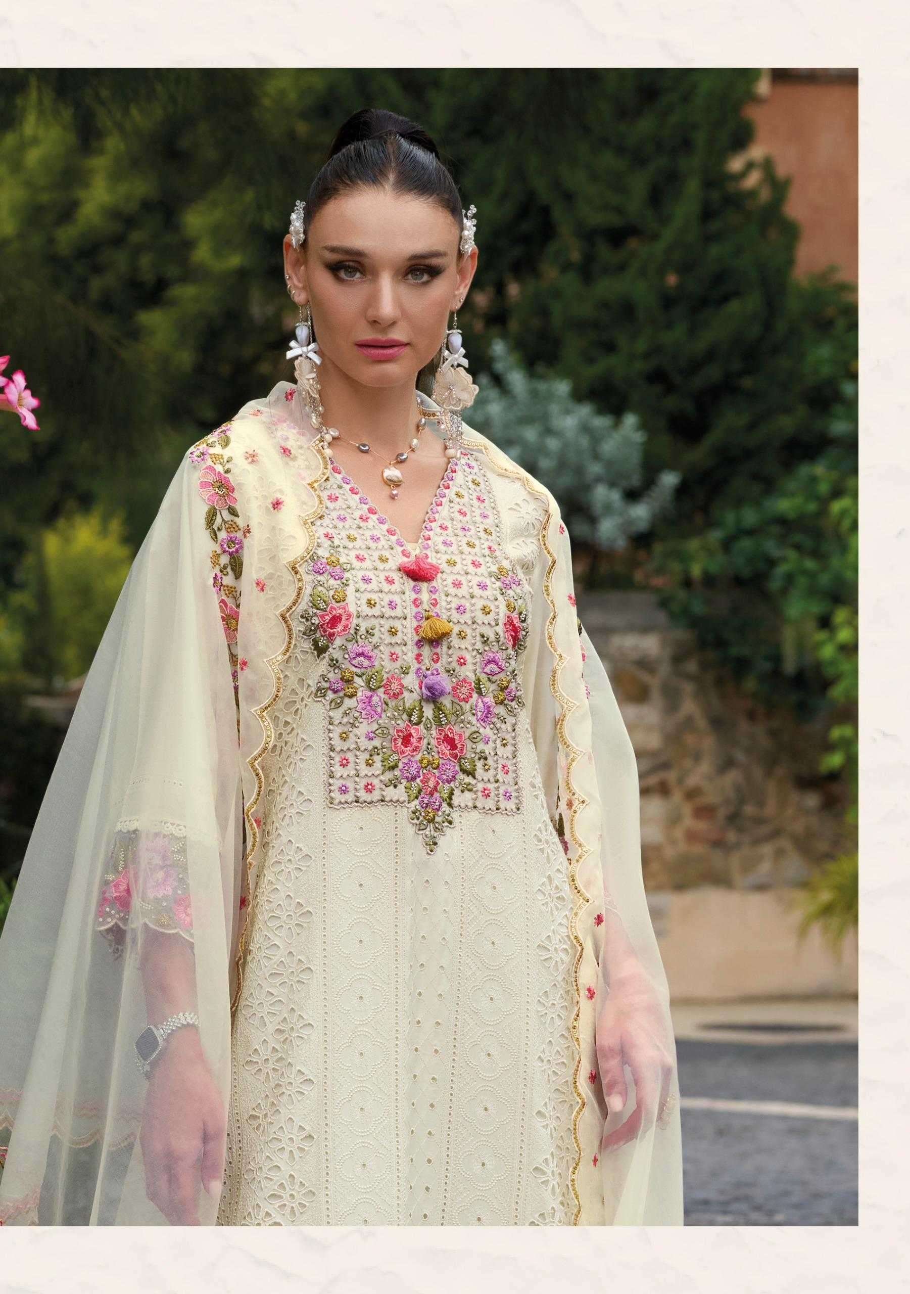 KAILEE FASHION PRESENTS SAFARANAMA VOL-5 VISCOSE MUSLIN CLASSIC READYMADE SALWAR SUIT CATALOG WHOLESALER AND EXPORTER IN SURAT