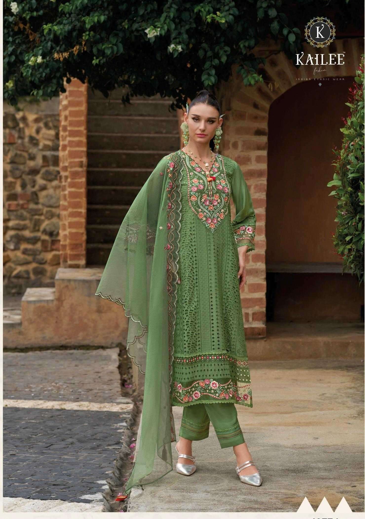 KAILEE FASHION PRESENTS SAFARANAMA VOL-5 VISCOSE MUSLIN CLASSIC READYMADE SALWAR SUIT CATALOG WHOLESALER AND EXPORTER IN SURAT